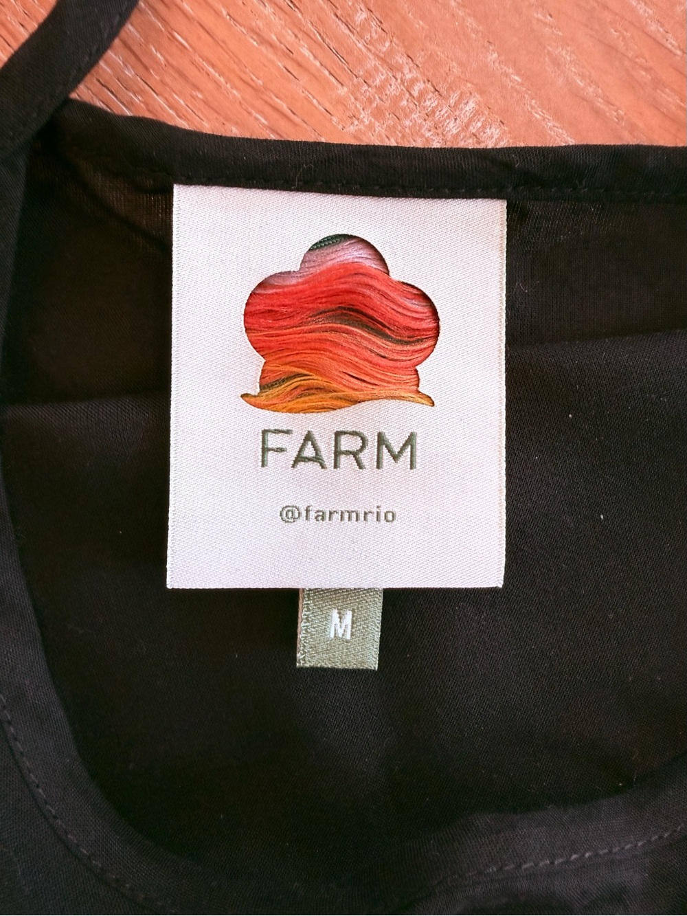 FARM Rio Black Camisole